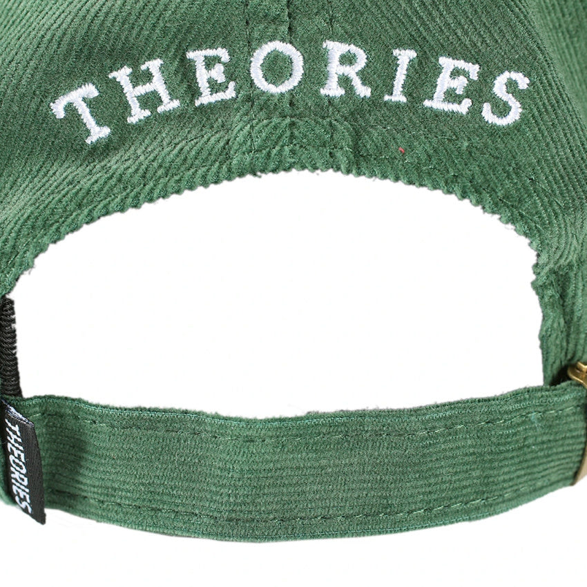 Lantern Thin Corduroy Cap - Dark Green