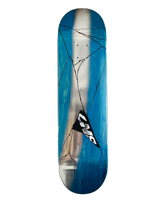 L8004 Planche - Chrome/Bleu