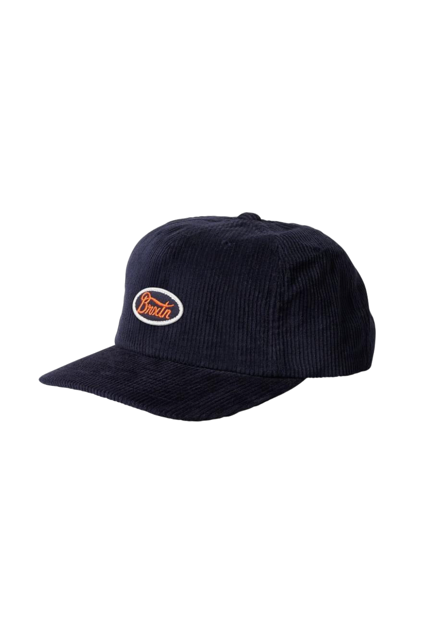 Parsons LP Cap - Washed Navy/Caution Orange