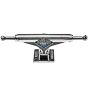 Stage 11 Forged Hollow Inverted Kingpin Chrome Summit Trucks - Argent