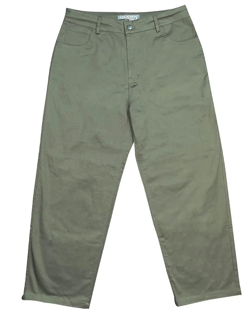 Stretchy Cotton Pants - Khaki