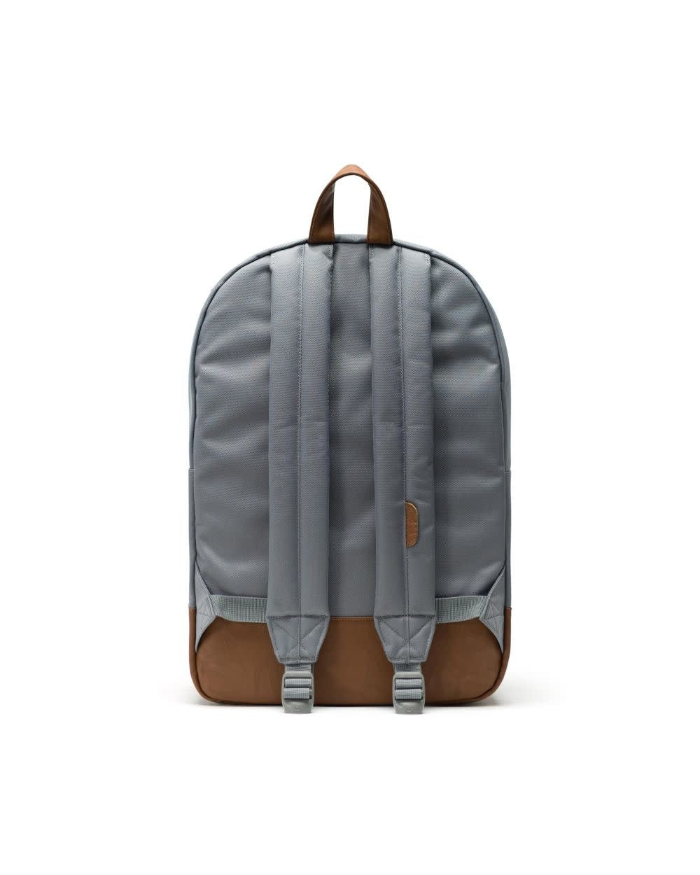 Heritage Backpack - Grey/Tan Synthetic Leather