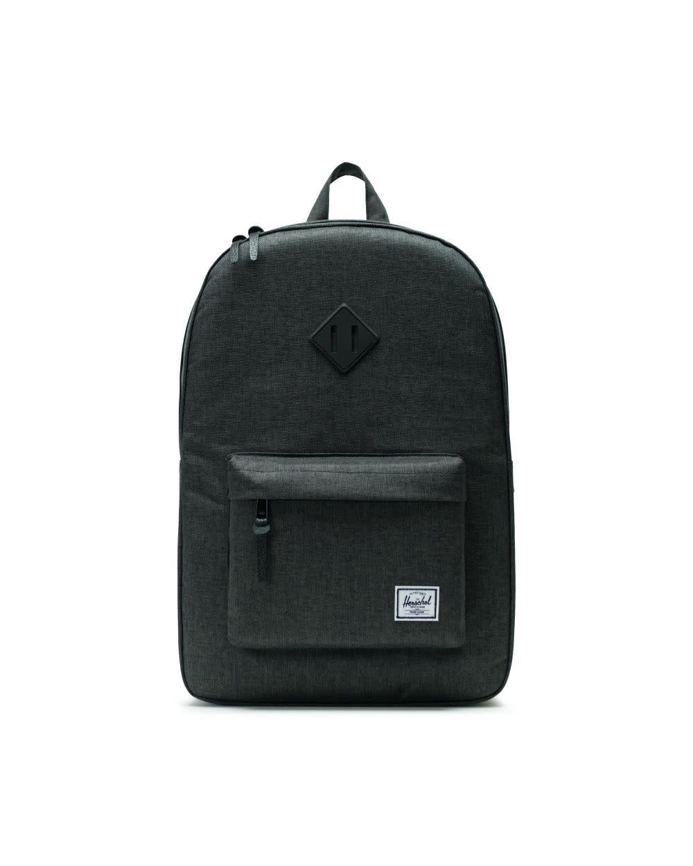 Heritage Backpack - Black Crosshatch/Black