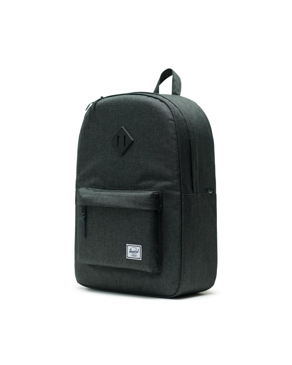 Heritage Backpack - Black Crosshatch/Black