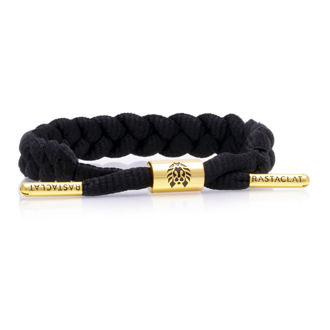 Bracelet tressé massif - Onyx II