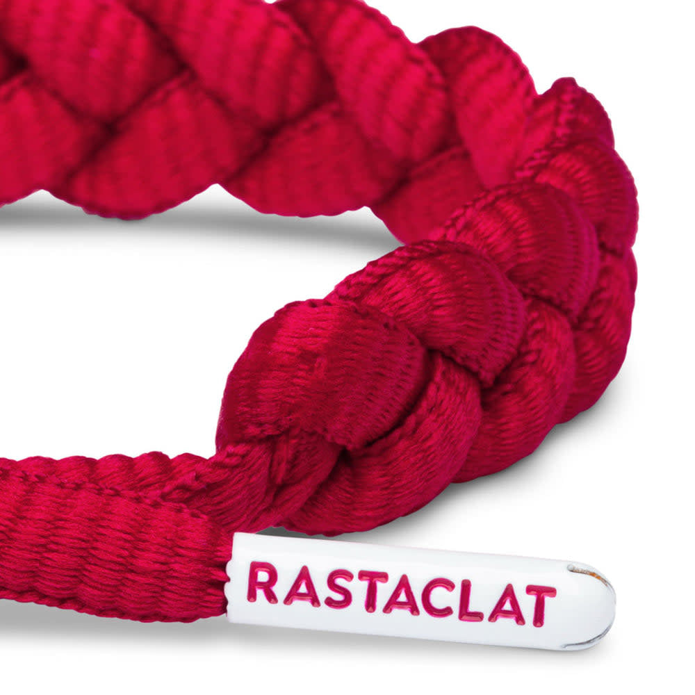 Fire Braided Bracelet - Red