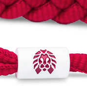 Fire Braided Bracelet - Red