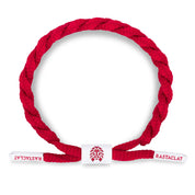 Fire Braided Bracelet - Red