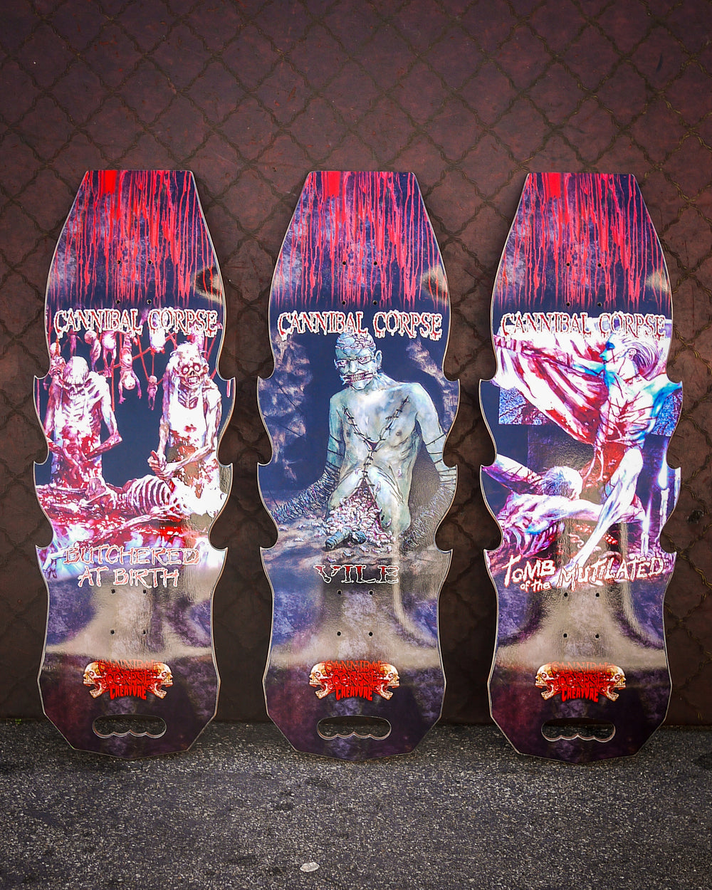 Creature Cannibal Corpse Explicit Deck 10.56