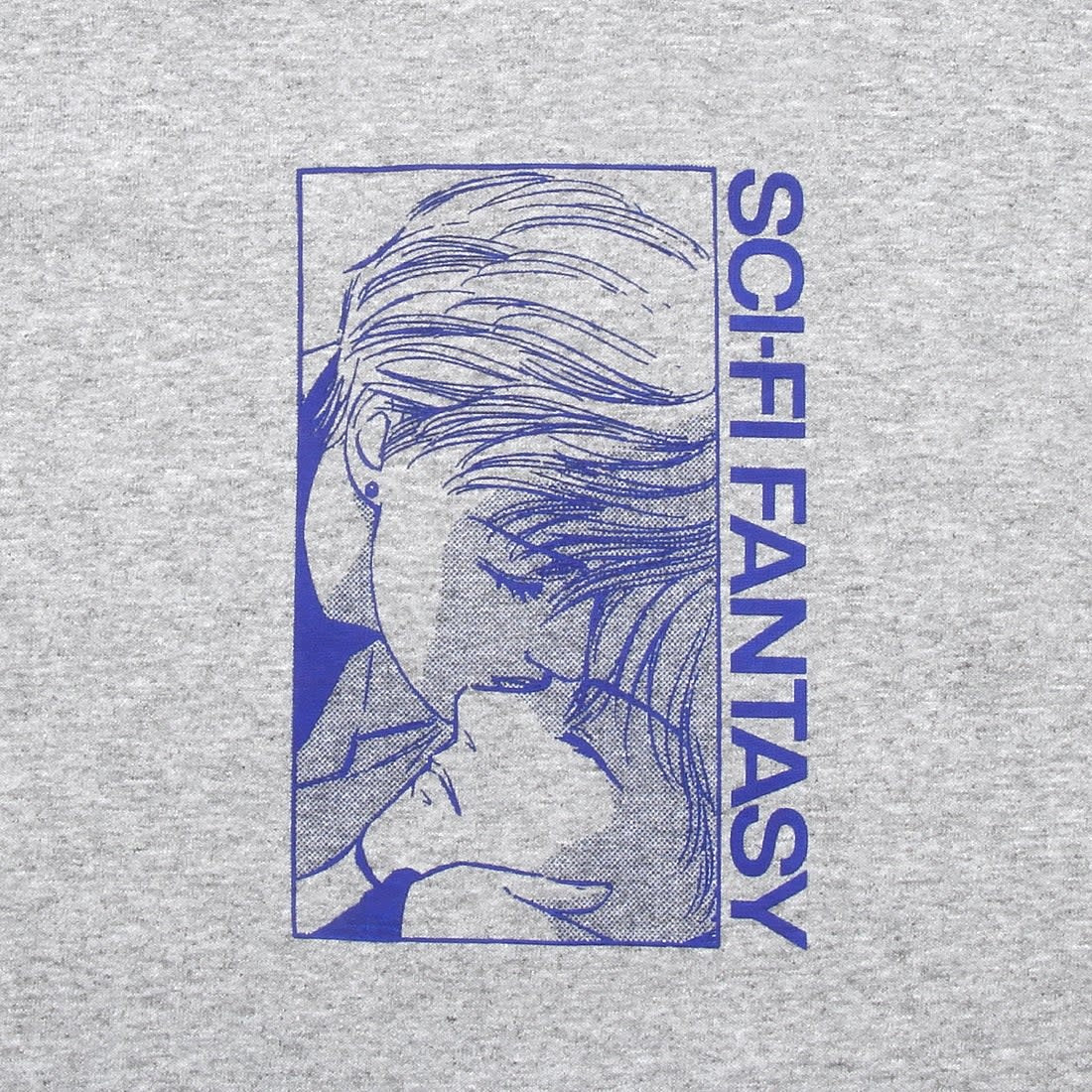 Kiss Tee - Heather Grey