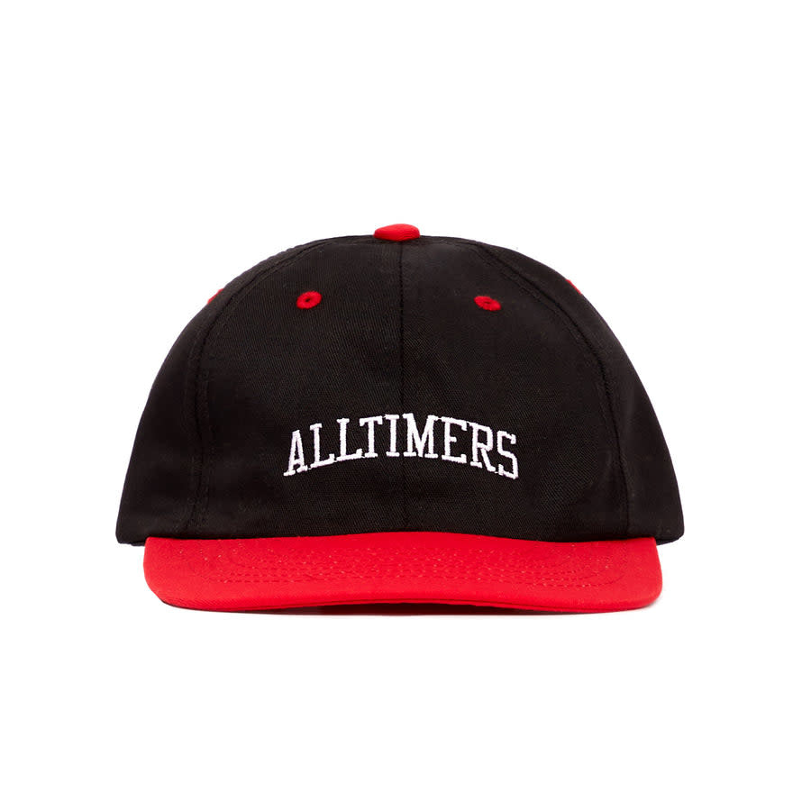 City College Cap - Black/Red