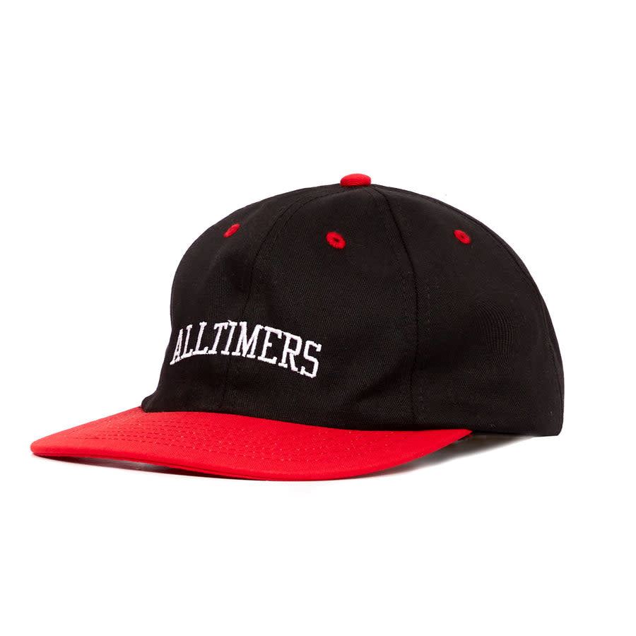 City College Cap - Black/Red