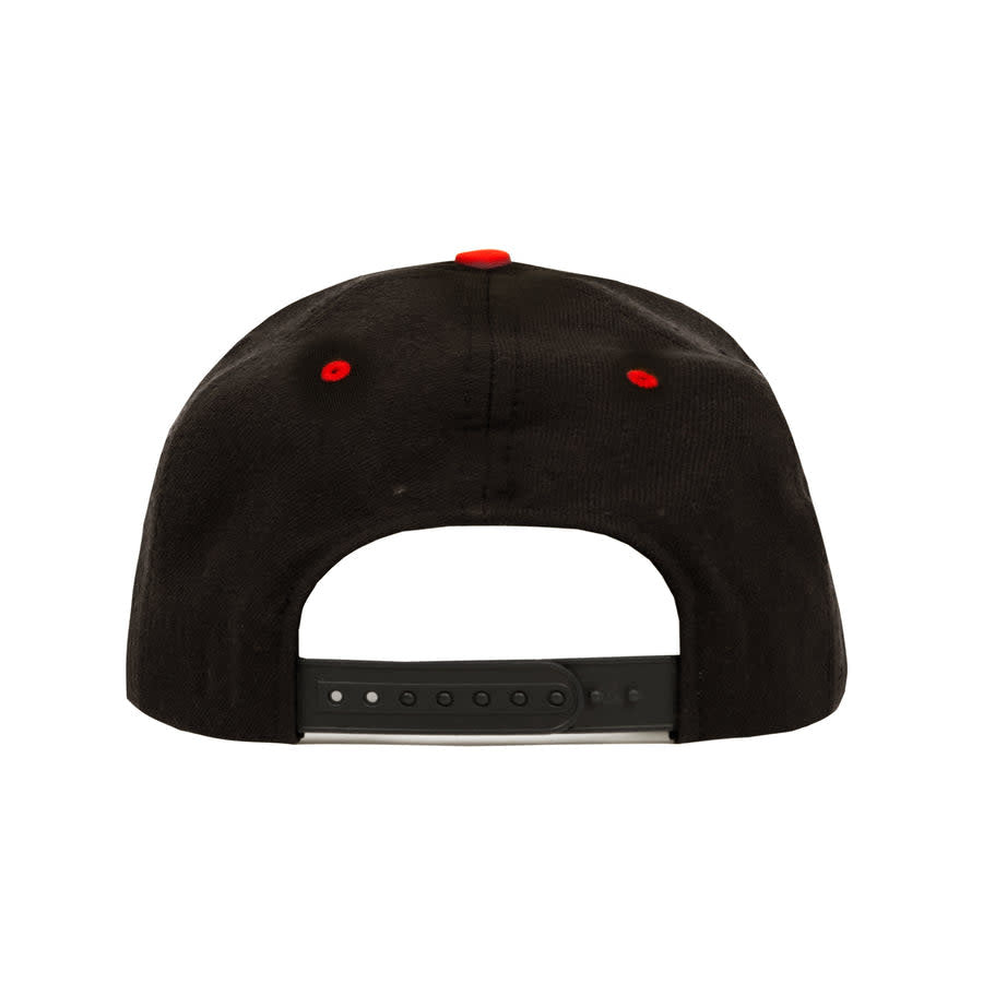 Casquette City College - Noir/Rouge