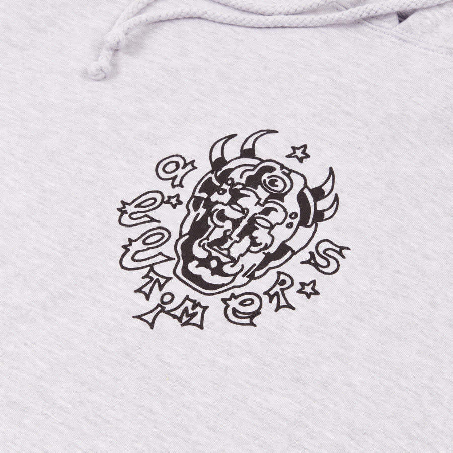 The Mask Hoody - Heather Grey