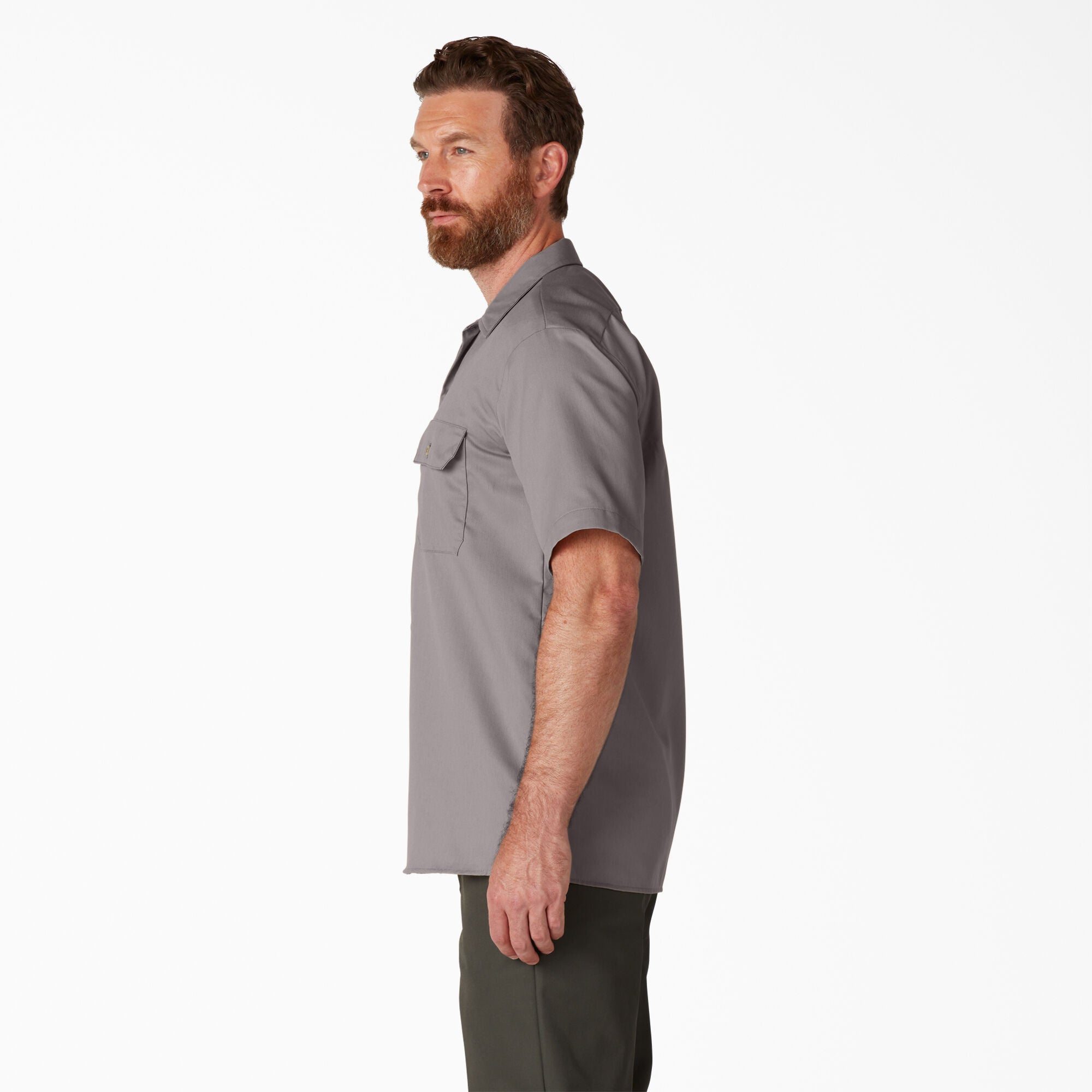 Chemise de travail à manches courtes - Argent (SV) 