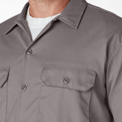 Chemise de travail à manches courtes - Argent (SV) 
