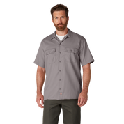Chemise de travail à manches courtes - Argent (SV) 