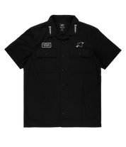 Elijah Berle Woven Shirt - Black