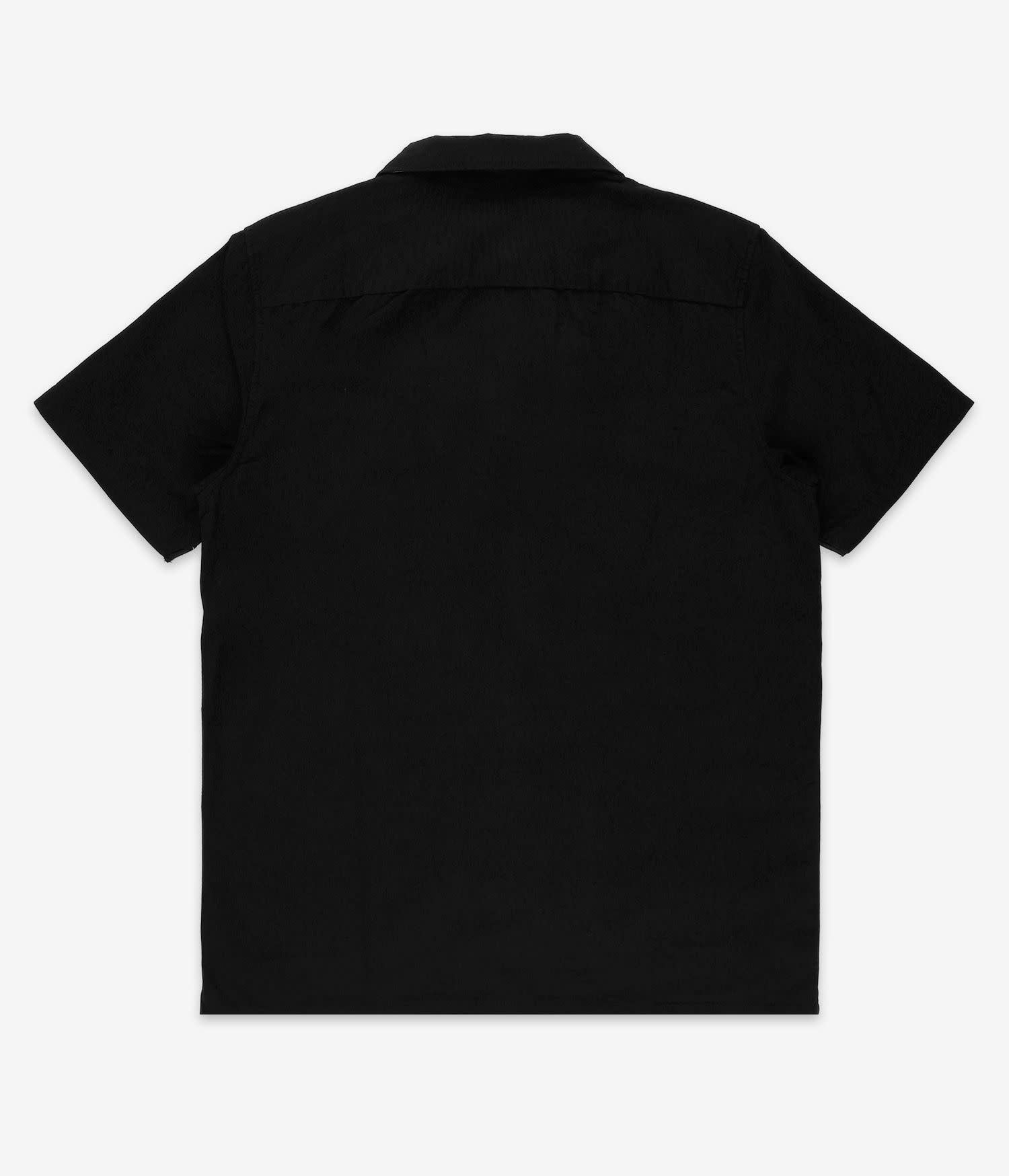 Elijah Berle Woven Shirt - Black