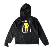Heritage unboxed Zip Windbreaker - Black