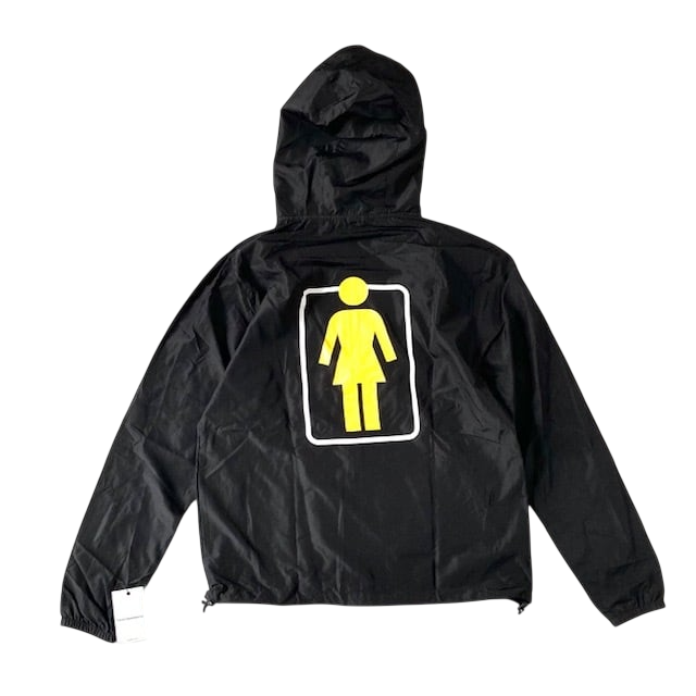 Heritage unboxed Zip Windbreaker - Black