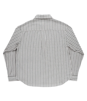 Chemise rayée à manches longues Reynolds - Vert os