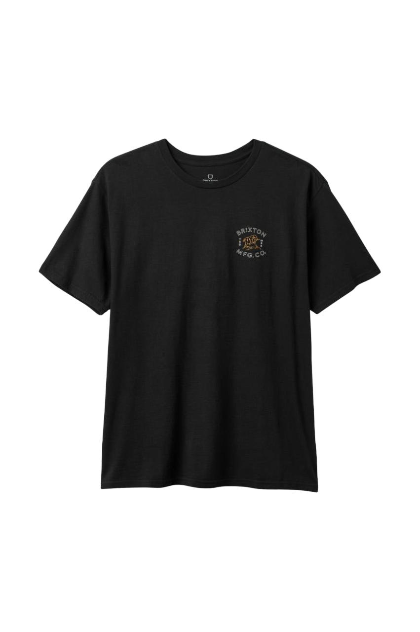 Bryden Relaxed Tee - Black Classic Wash