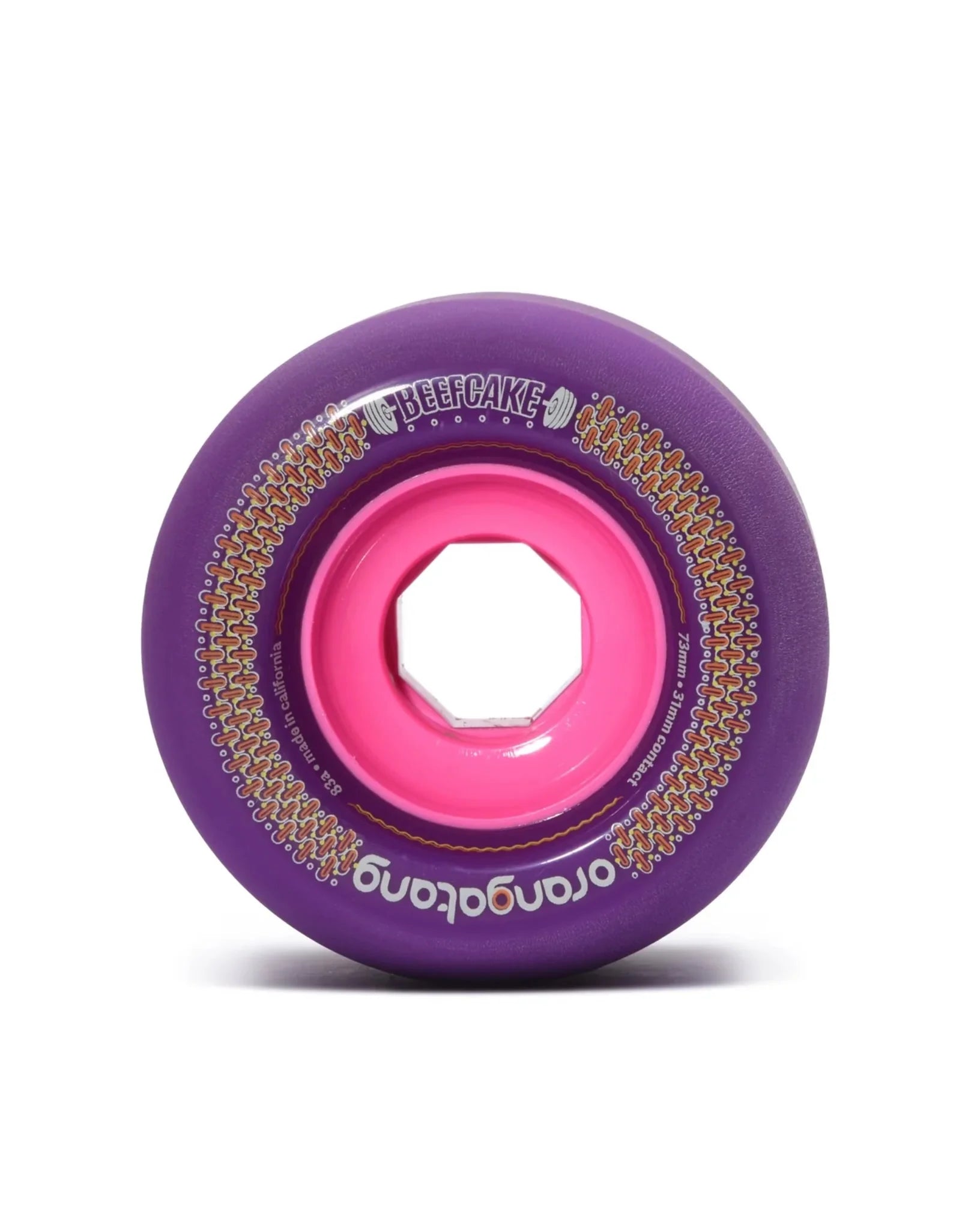 Beefcake Wheels 83A - Purple
