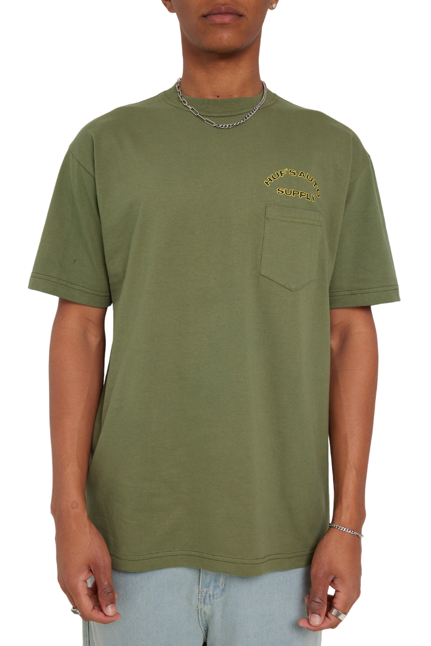 T-shirt à poche Chop Chop - Olive