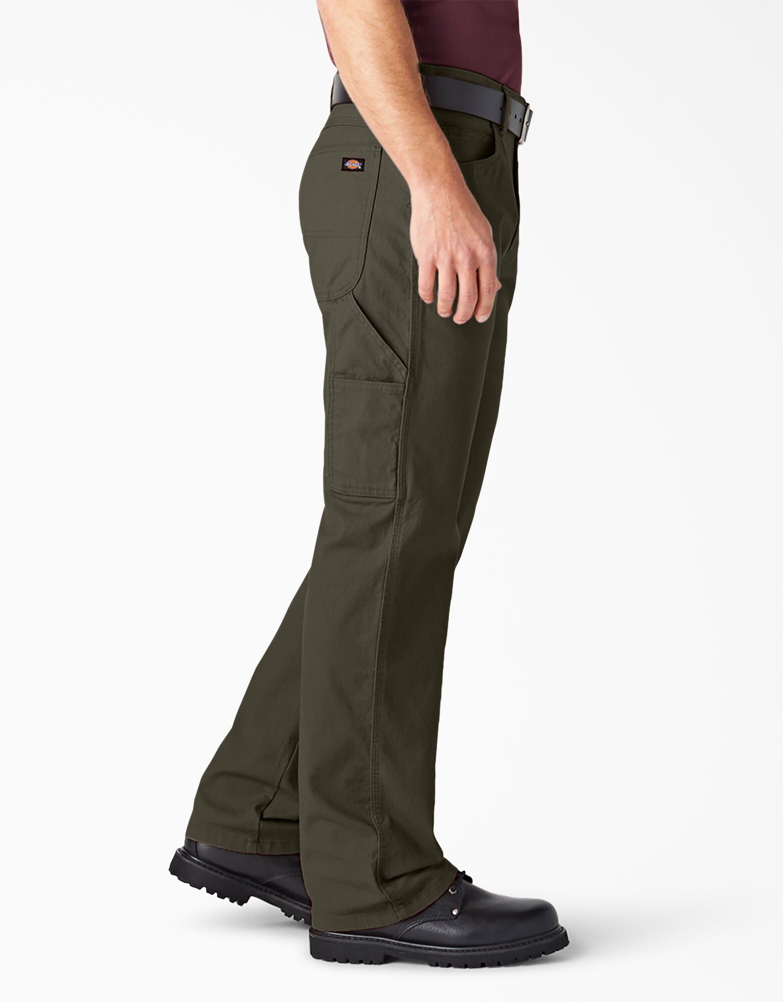 Carpenter Duck Jeans - Rinsed Moss Green (RMS)