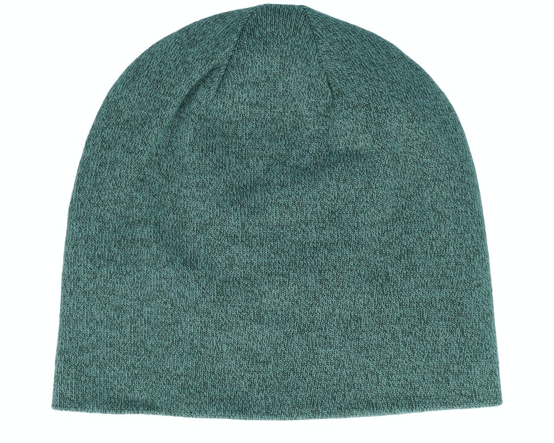 Reversible Highline Beanie - Dark Sage Heather/TNF Black