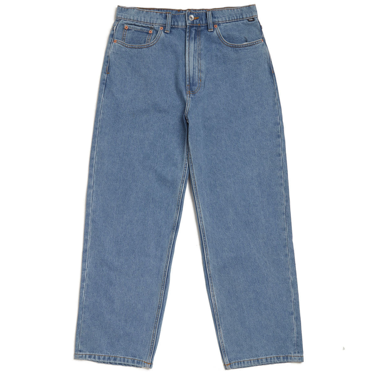 Check-5 Baggy Denim Pants - Stonewash Blue