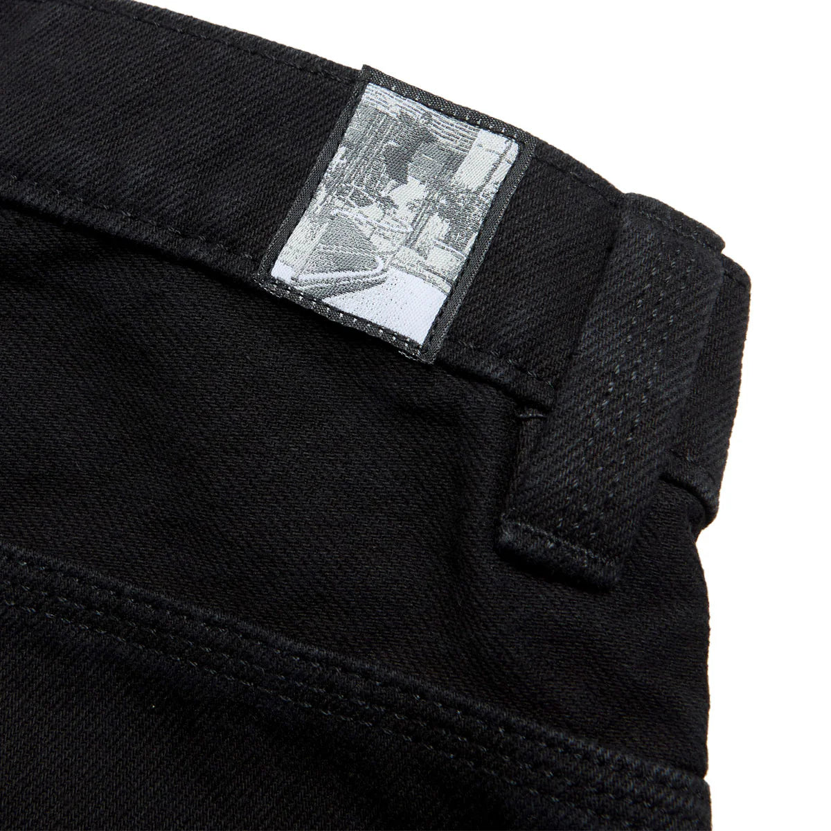 Skate Check-5 Pantalon Large en Denim - Denim Noir