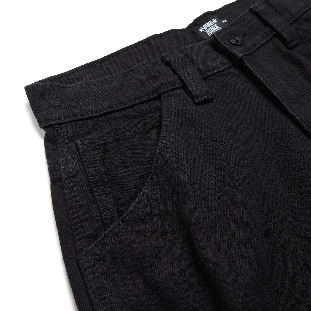 Skate Check-5 Pantalon Large en Denim - Denim Noir