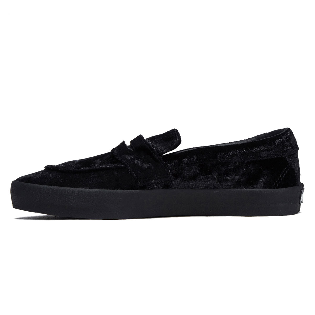 Skate Loafer Velvet - Black