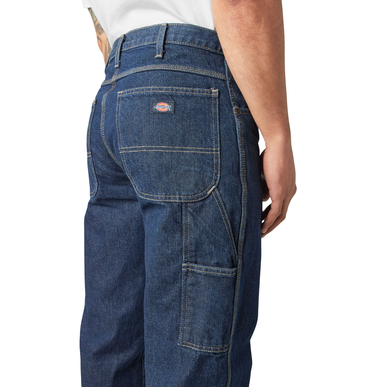 Carpenter Denim Jeans - Rinsed Indigo Blue (RNB)