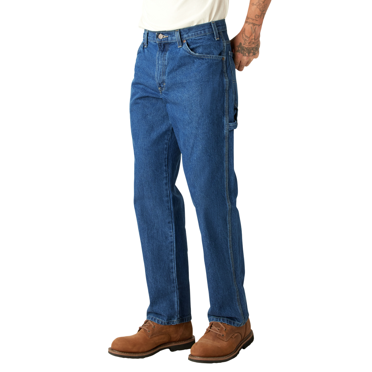 Jean Carpenter Denim - Bleu indigo délavé (SNB)