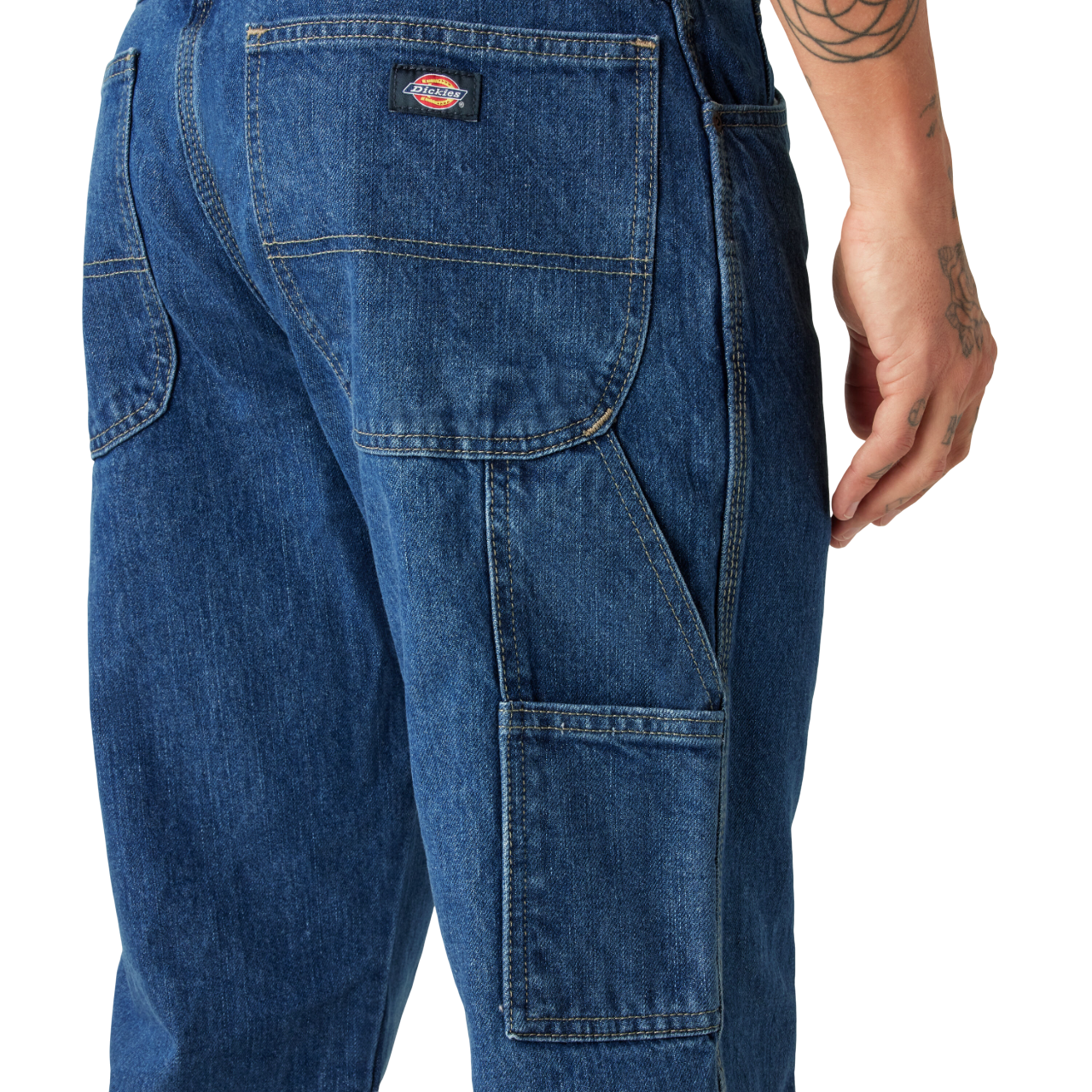 Jean Carpenter Denim - Bleu indigo délavé (SNB)