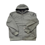 Hooded Duck Bomber Jacket - Slate