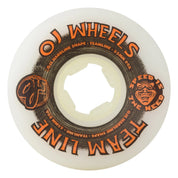 Team Line White Black/Orange Roues 99A - 55mm