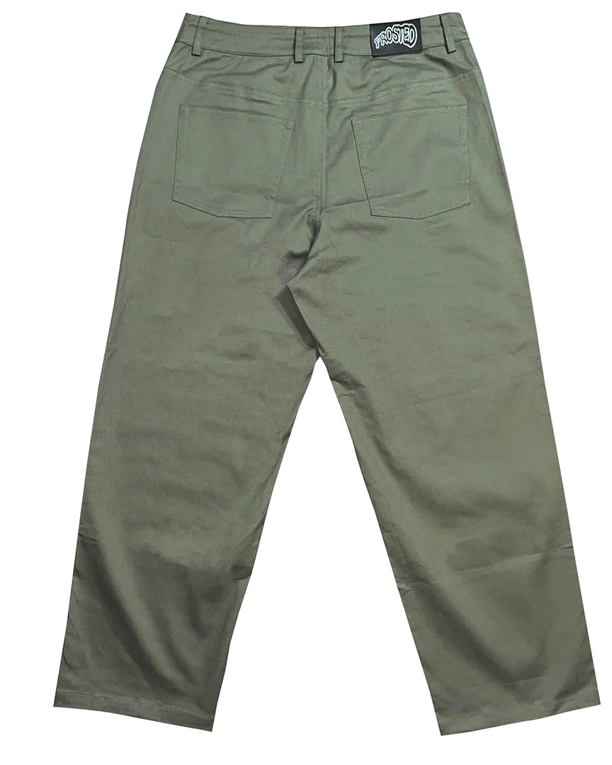 Stretchy Cotton Pants - Khaki