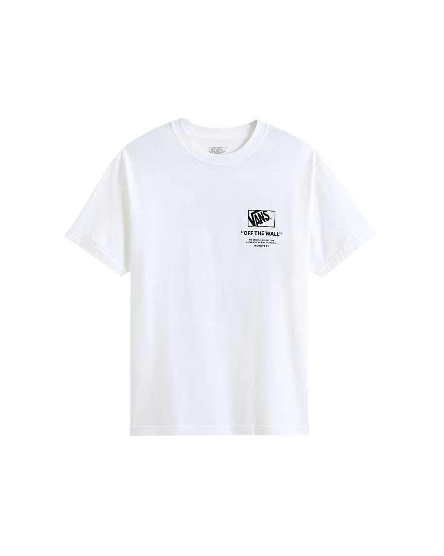 Stacked Hi SS T-Shirt - White