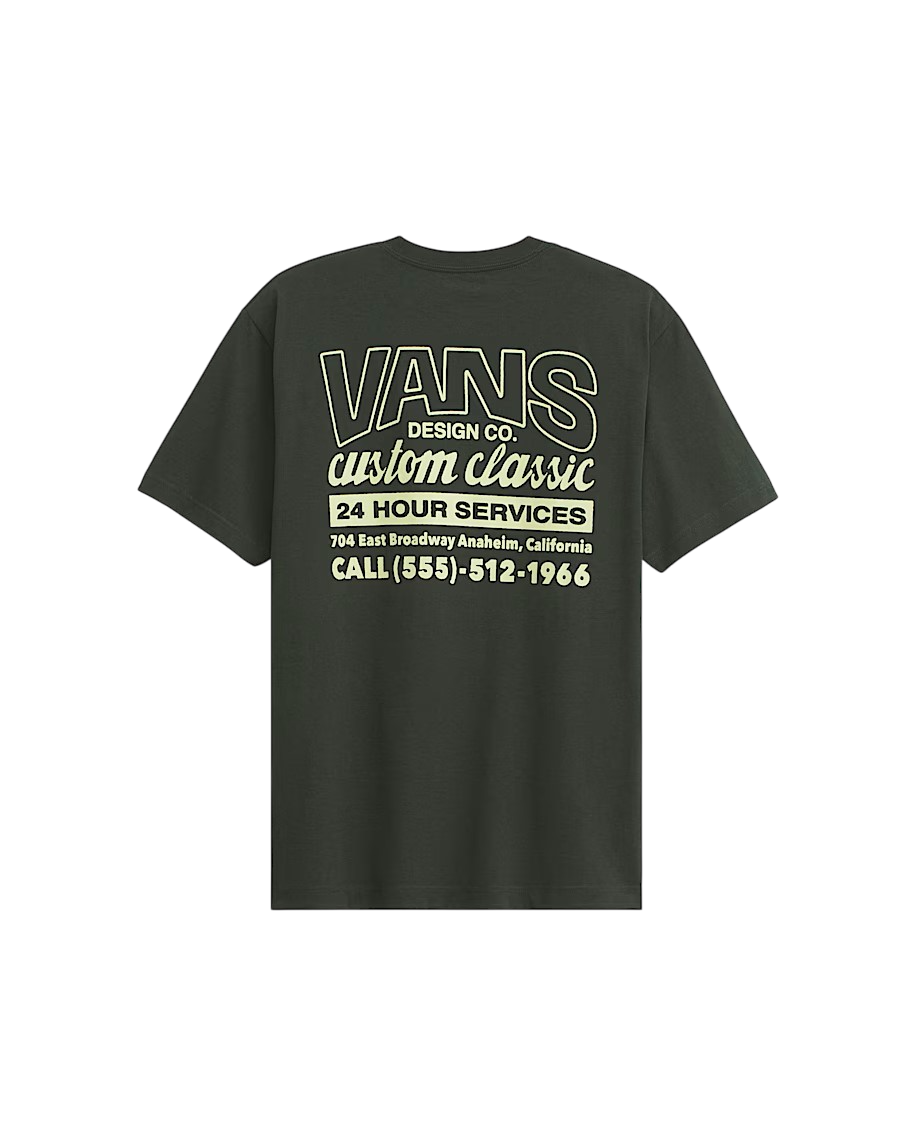 Shop Front SS T-Shirt - Dried Kelp
