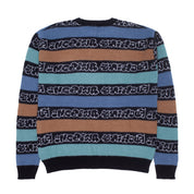 Inverted Wanto Brushed Sweater - Black/Multi