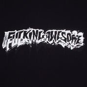 Sweat à capuche avec logo Dill Cut Up - Noir