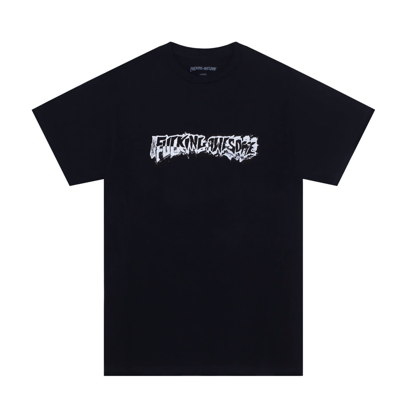 Dill Cut Up Logo Tee - Black