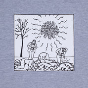 T-shirt « Nous, vous et eux » - Gris chiné