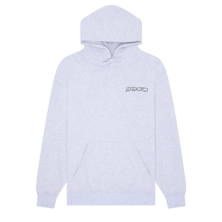 Faces Hoodie - Heather Grey