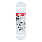 Baseball White Deck - 8.18"