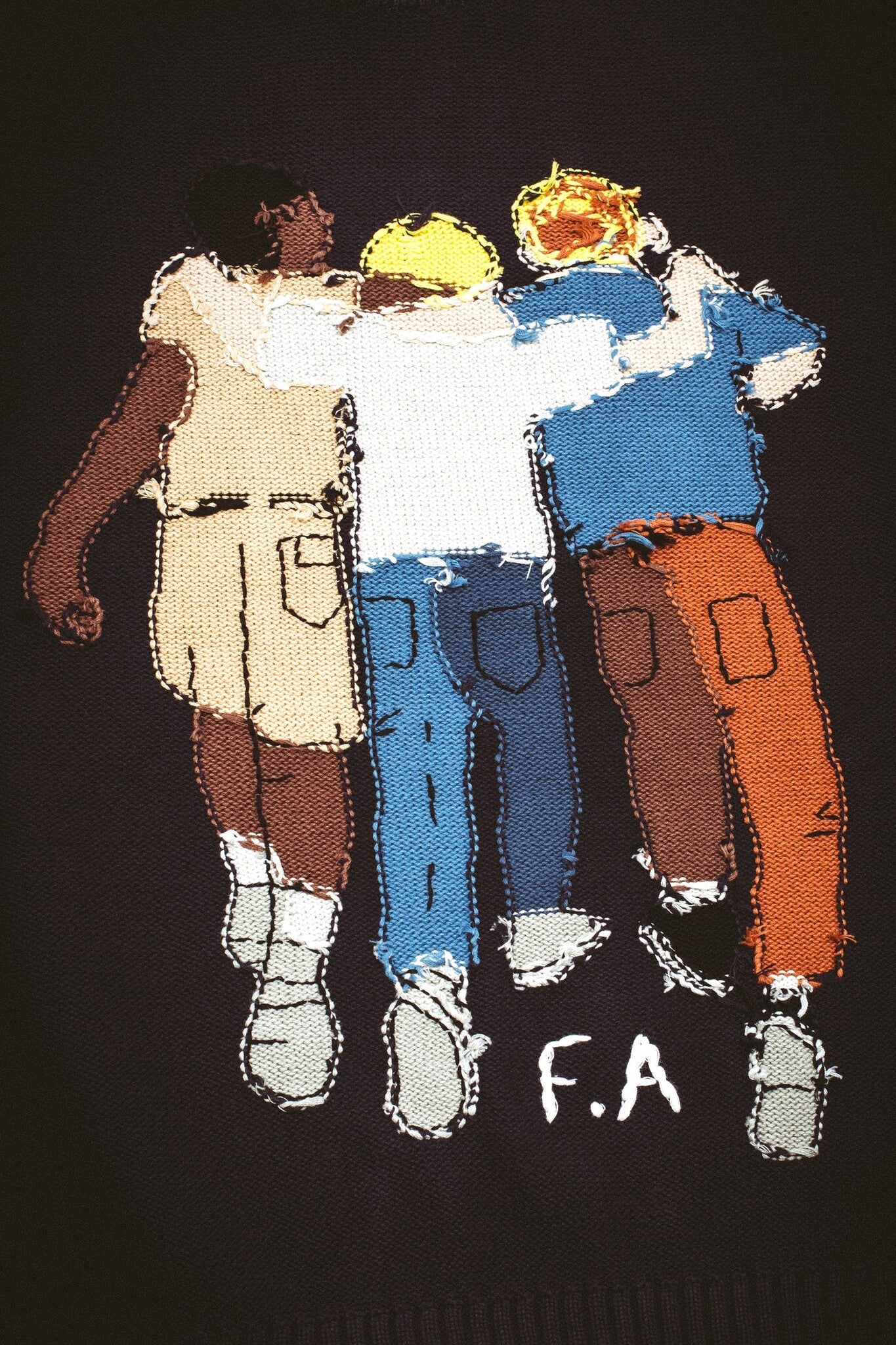 Kids Are Alright Sweater - Navy